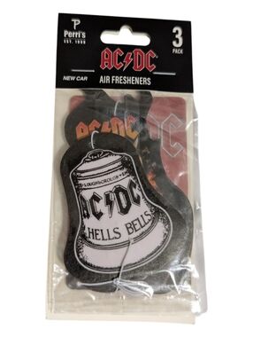 AC/DC Hells Bells Car Fresheners 3Pc Set